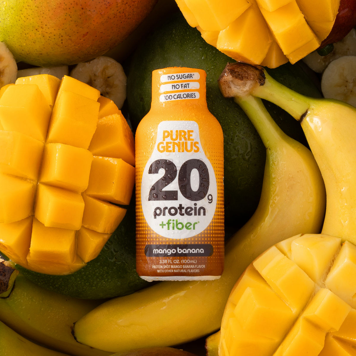 Pure Genius Protein + Fiber Shot