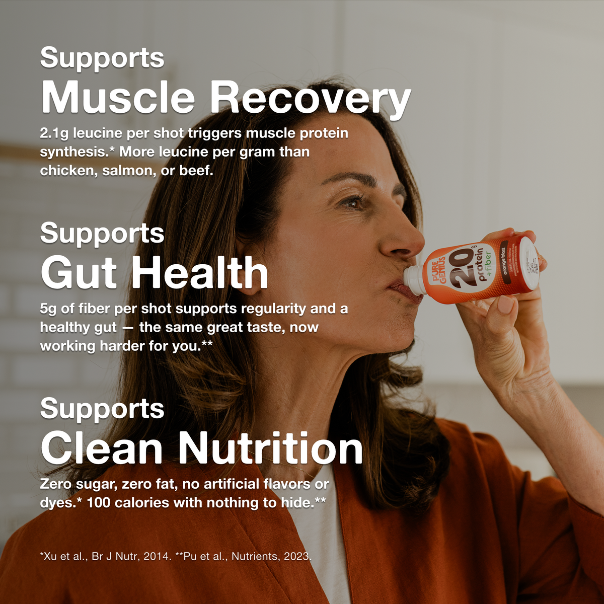 Pure Genius Protein + Fiber Shot