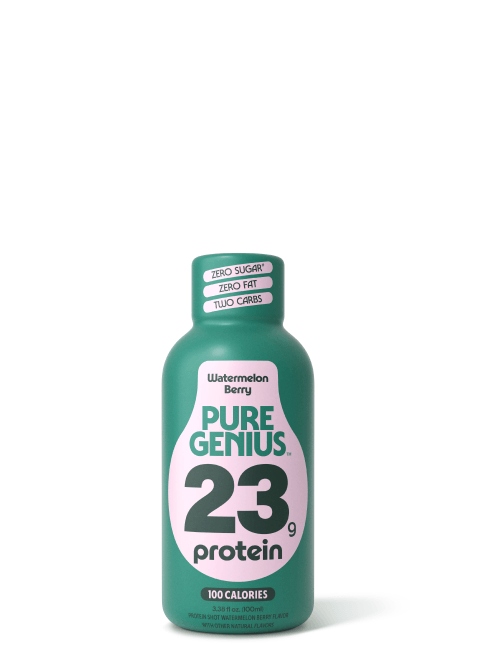 Pure Genius Watermelon Berry 23g protein shot